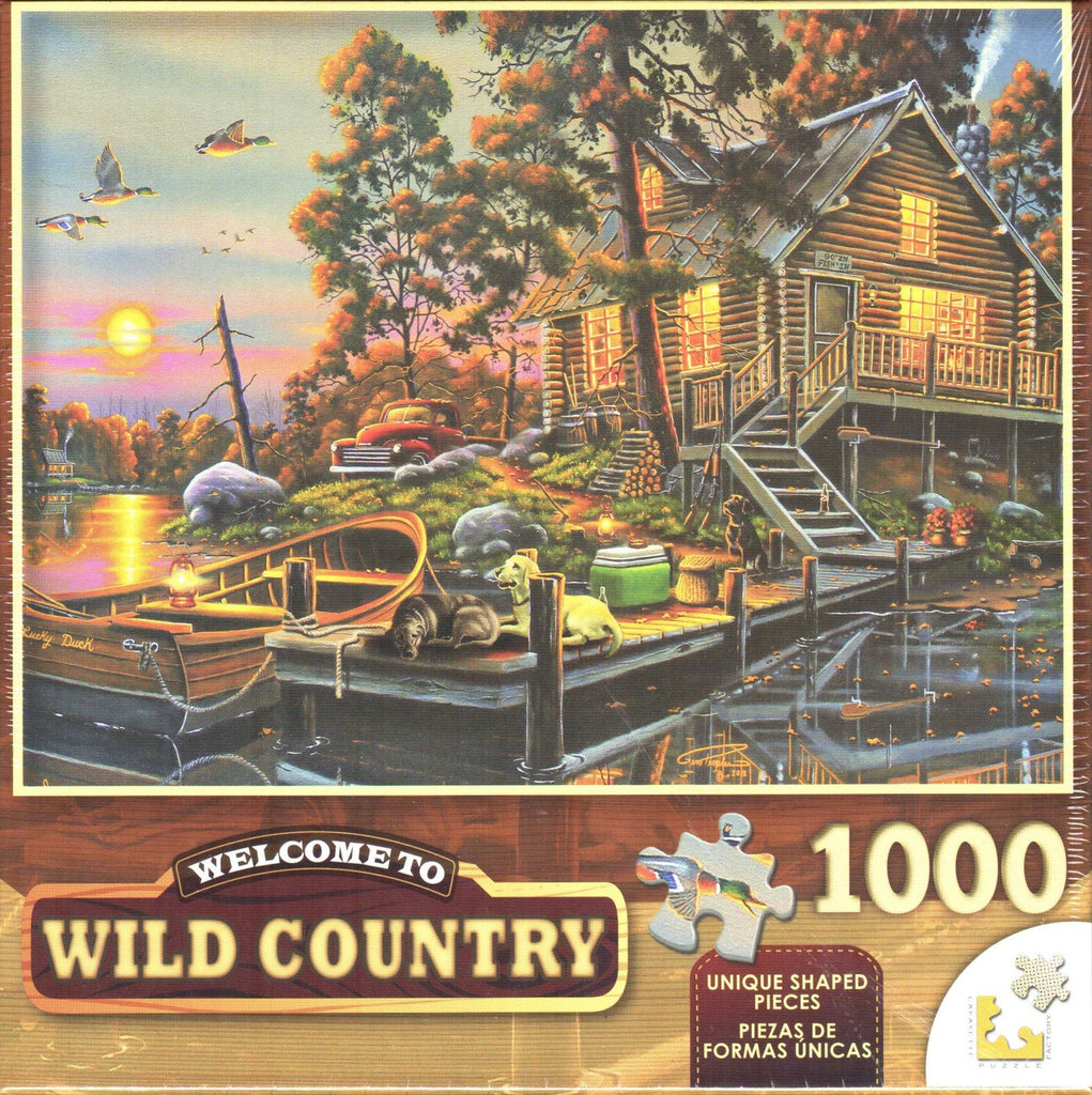 Wild Country 1000 Piece Puzzle - Duck Haven