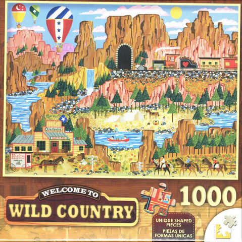 Wild Country 1000 Piece Puzzle - Canyon Express