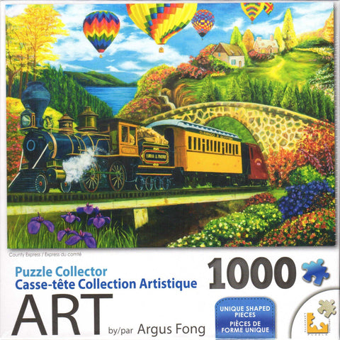 Puzzle Collector Art 1000 Piece Puzzle - County Express