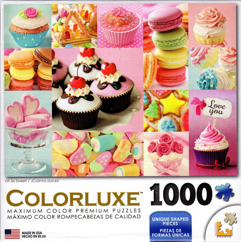 Colorluxe 1000 Piece Puzzle - Oh So Sweet!