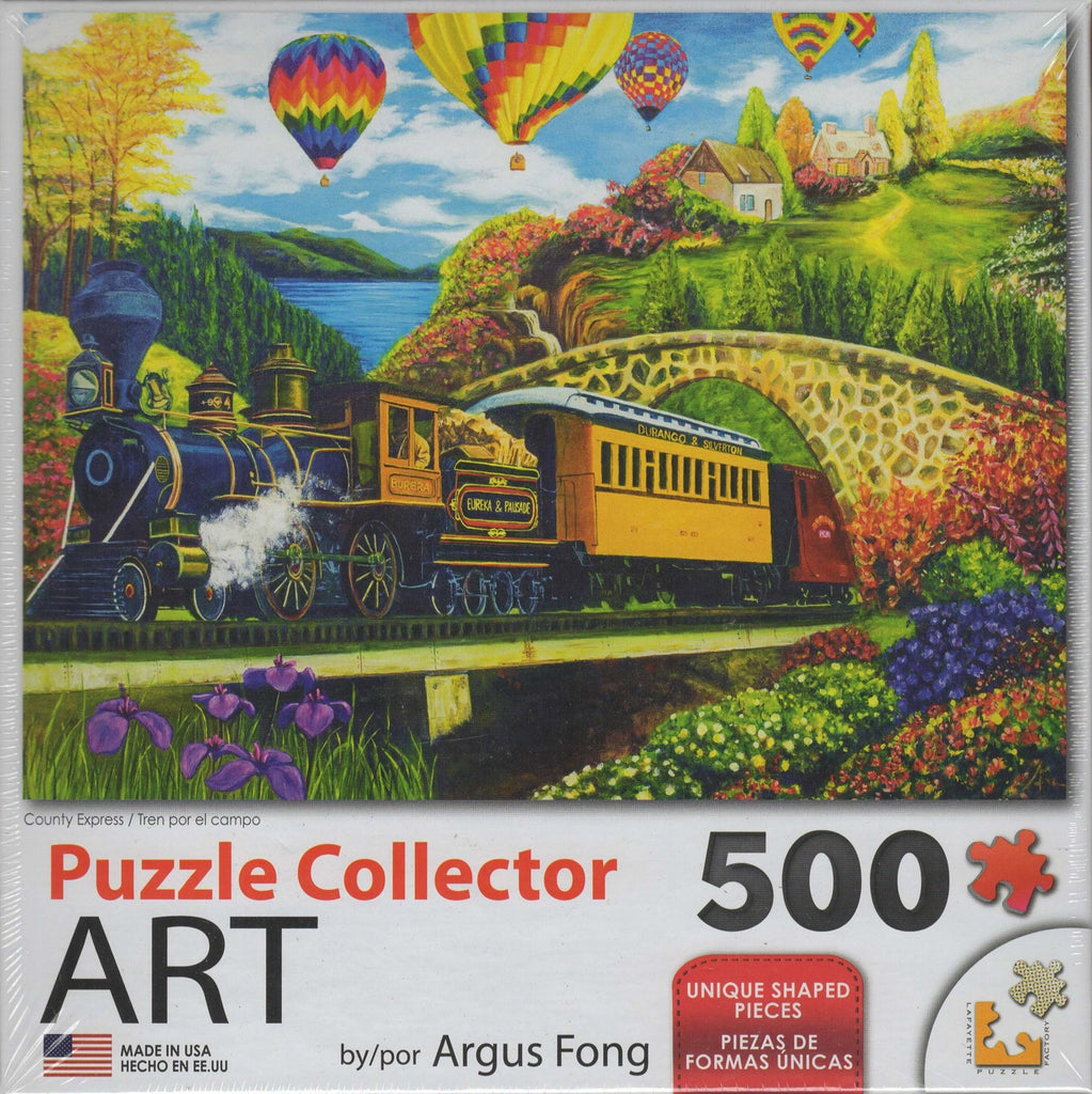 Puzzle Collector Art 500 Piece Puzzle - County Express
