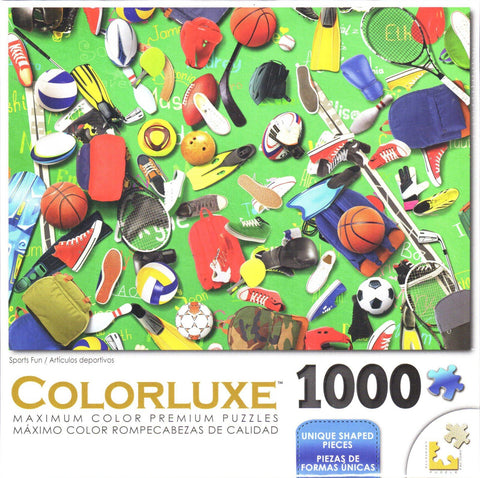 Colorluxe 1000 Piece Puzzle - Sports Fun
