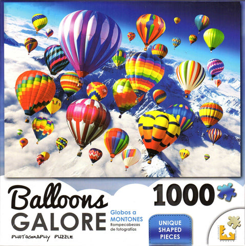 Balloons Galore 1000 Piece Puzzle - Above the Skies
