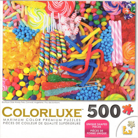 Colorluxe 500 Piece Puzzle - Boutique Olde Worldy Pixie, Cornwall, Angleterre
