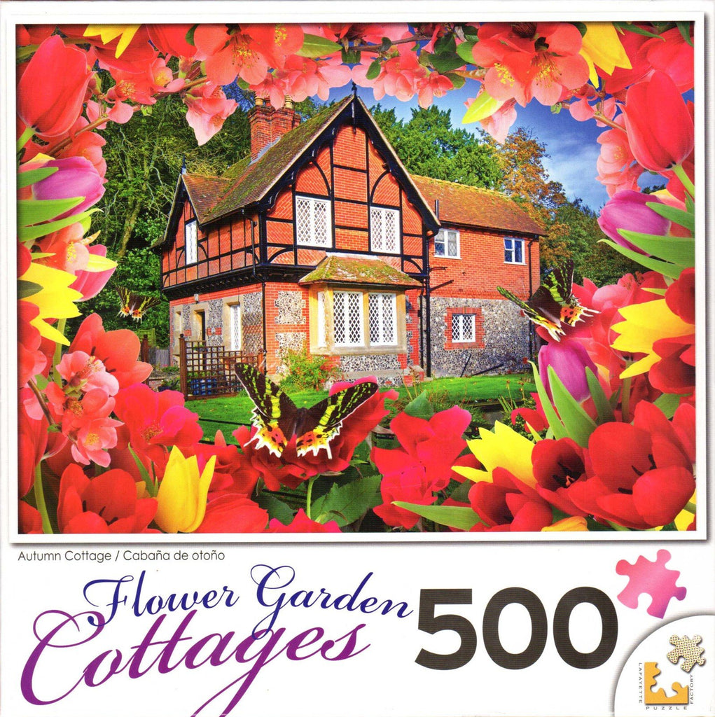 Autumn Cottage 500 Piece Puzzle