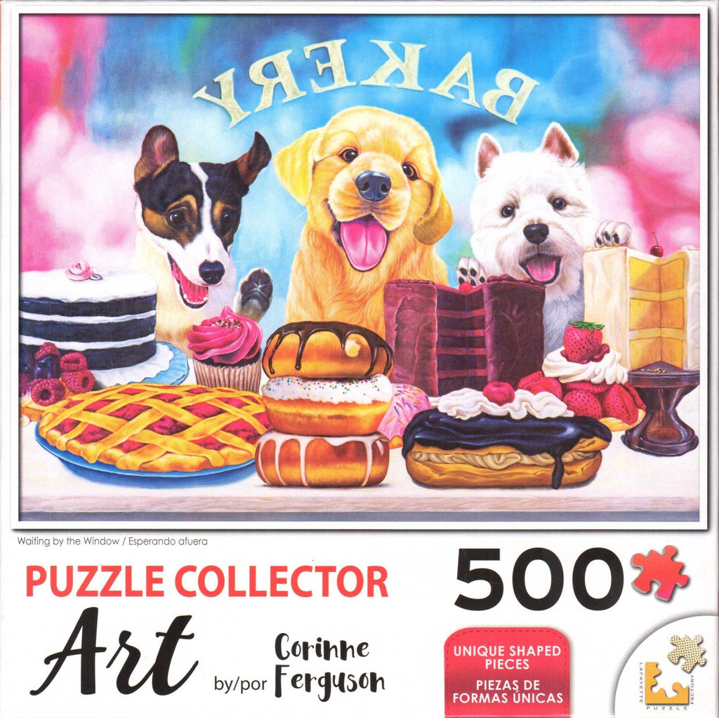 Puzzle Collector Art 500 Piece Puzzle - Waiting by the Window