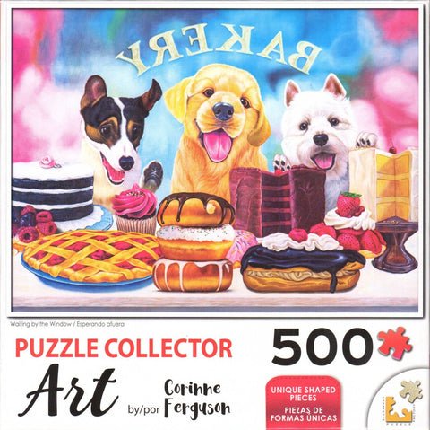 Puzzle Collector Art 500 Piece Puzzle - Waiting by the Window