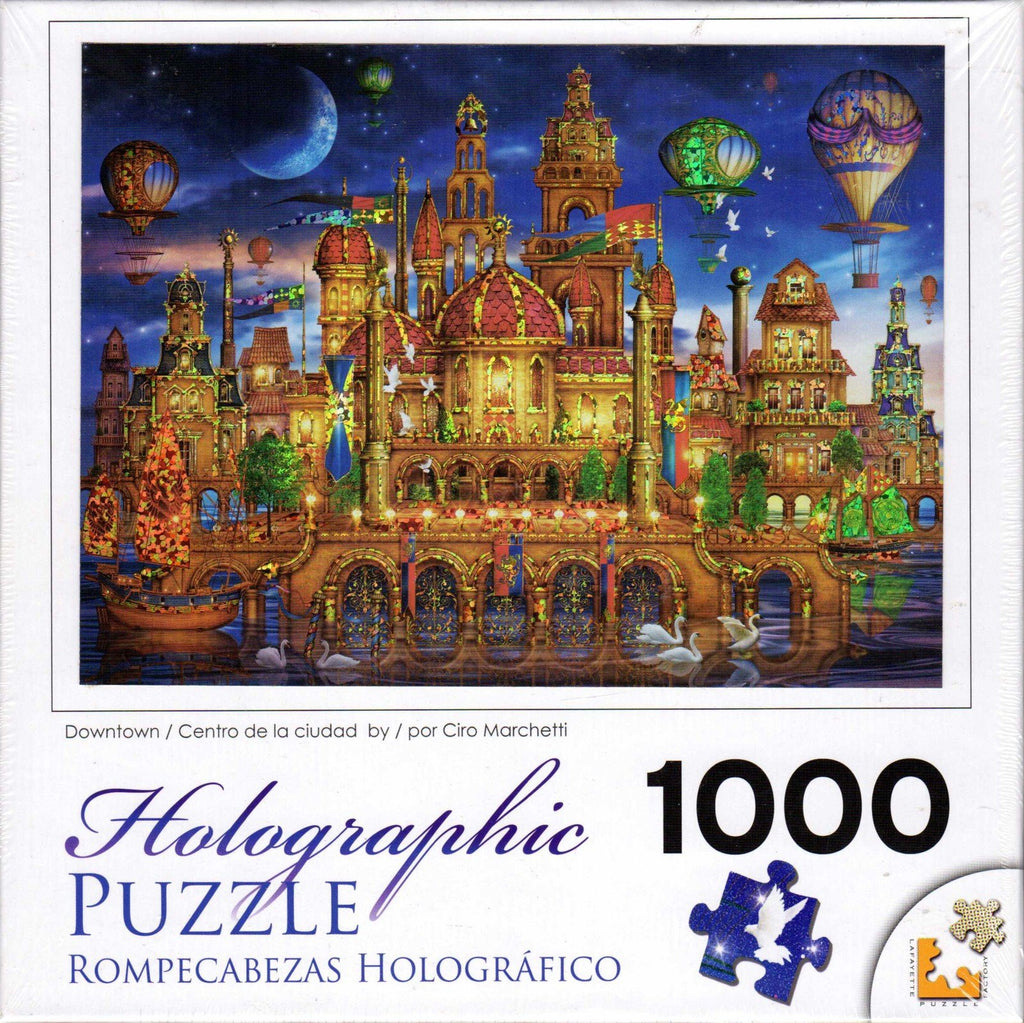 Holographic Puzzle Downtown 1000 Piece