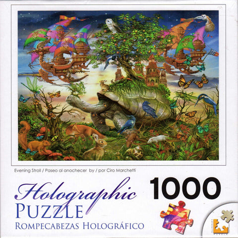 Evening Stroll Holographic 1000 Piece Puzzle