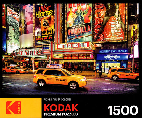 Kodak - Bright Lights Big City NYC 1500 Piece Puzzle
