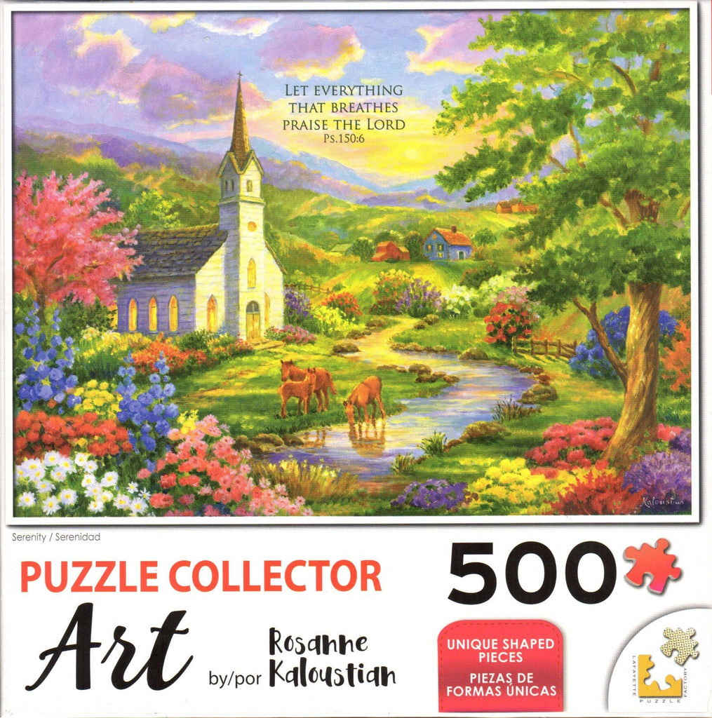 Puzzle Collector Art 500 Piece Puzzle - Serenity