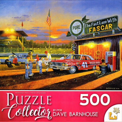 Puzzle Collector 500 Piece Puzzle -Yesterday's Hero