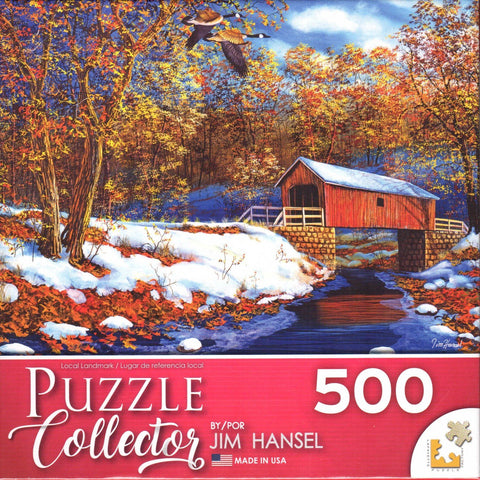 Puzzle Collector Art 500 Piece Puzzle - Local Landmark