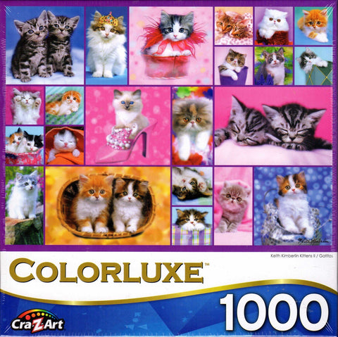 Colorluxe 1000 Piece Puzzle - Kittens II