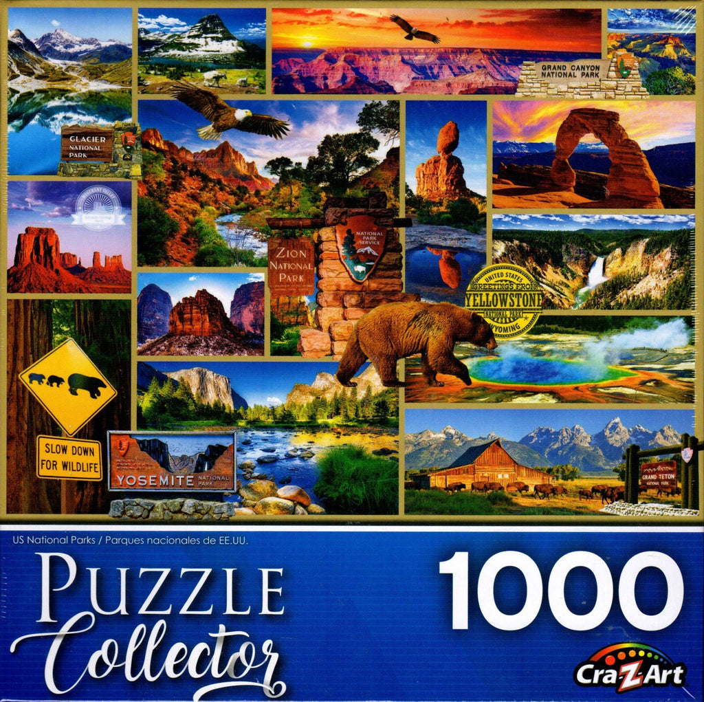Puzzle Collector 1000 Piece Puzzle - US National Parks