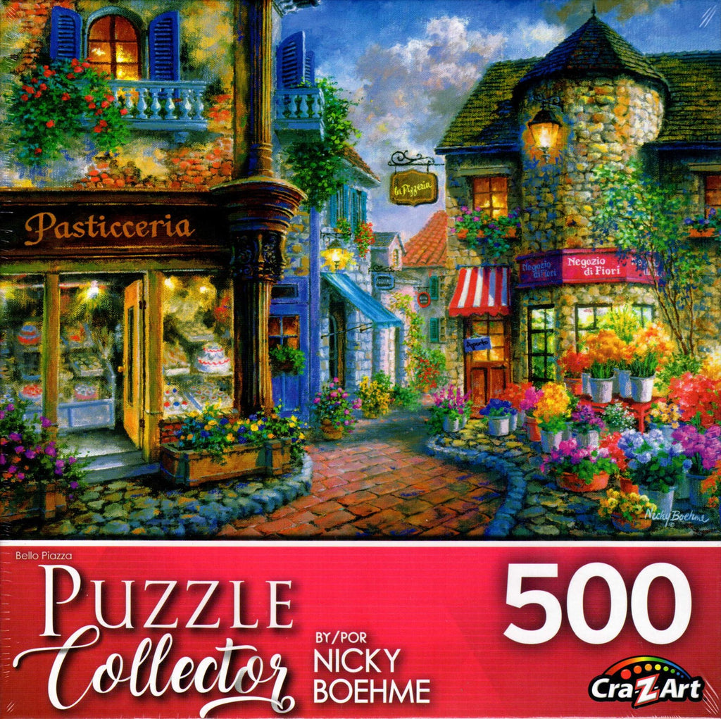 Puzzle Collector 500 Piece Puzzle - Bello Piazza