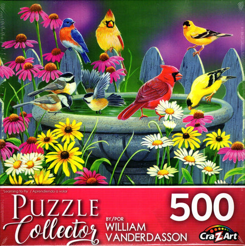 Puzzle Collector 500 Piece Puzzle - Learning to Fly