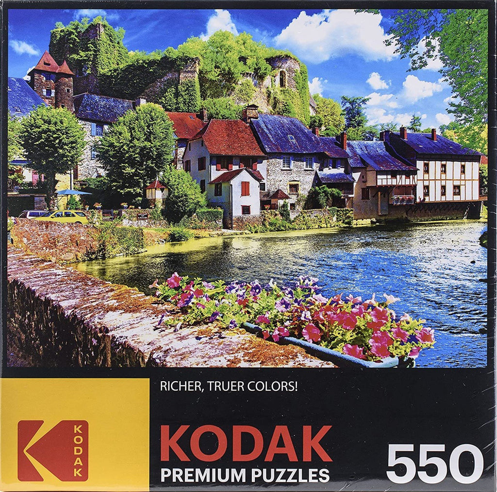 Kodak - Auvezere River Limousin France by Gunter Grafenhain 550 Piece Puzzle