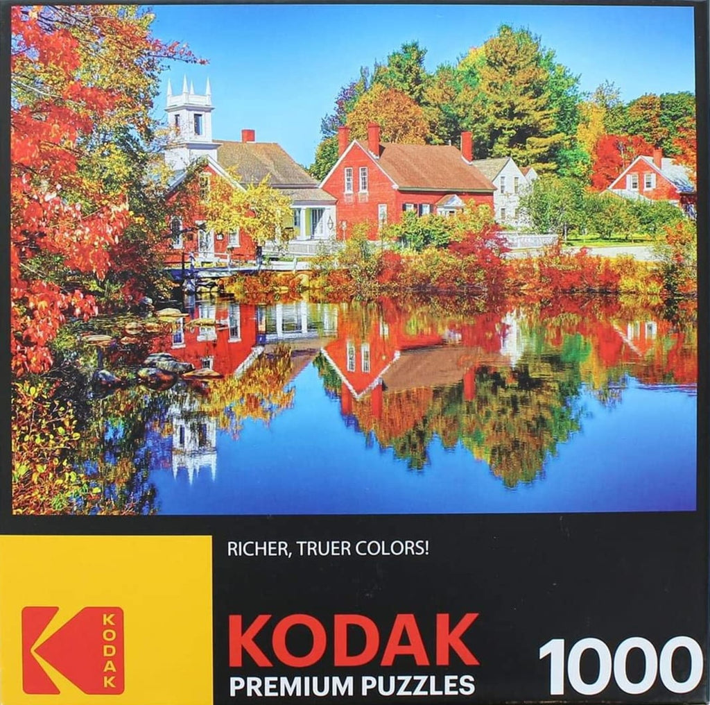 Kodak - Autumn in Harrisville New Hampshire 1000 Piece Puzzle