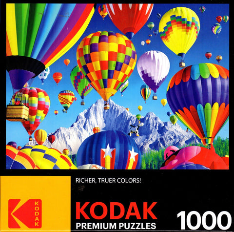 Kodak - Balloons Over the Mountain 1000 Piece Puzzle