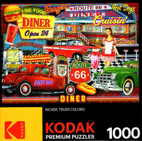 Kodak - 50's Diner 1000 Piece Puzzle