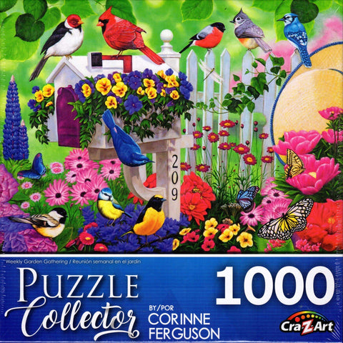 Puzzle Collector 1000 Piece Puzzle - Weekly Garden Gathering
