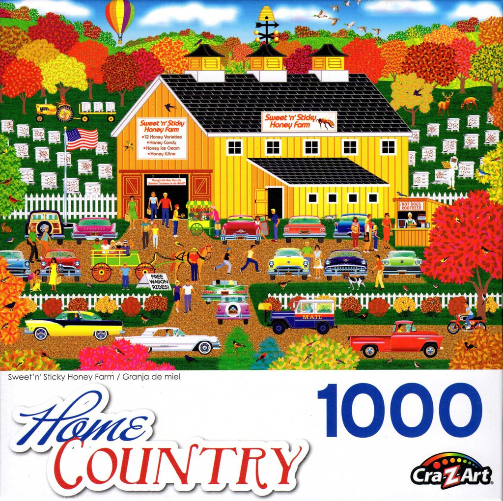 Sweet 'n' Sticky Honey Farm 1000 Piece Puzzle