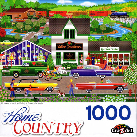 Flowers from the Valley 1000 Piece Puzzle