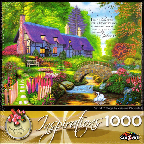 Secret Cottage by Vivienne Chanelle 1000 Piece Puzzle