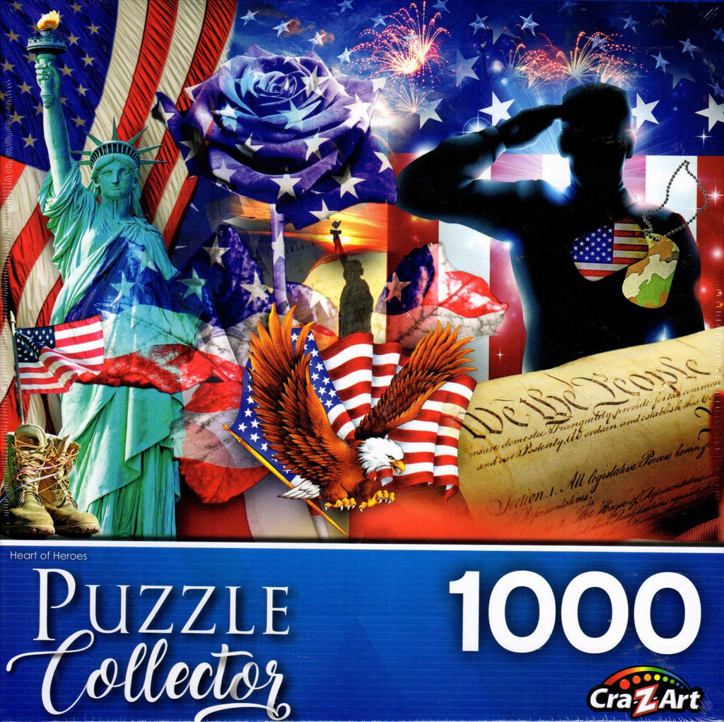 Puzzle Collector 1000 Piece Puzzle - Heart of Heros