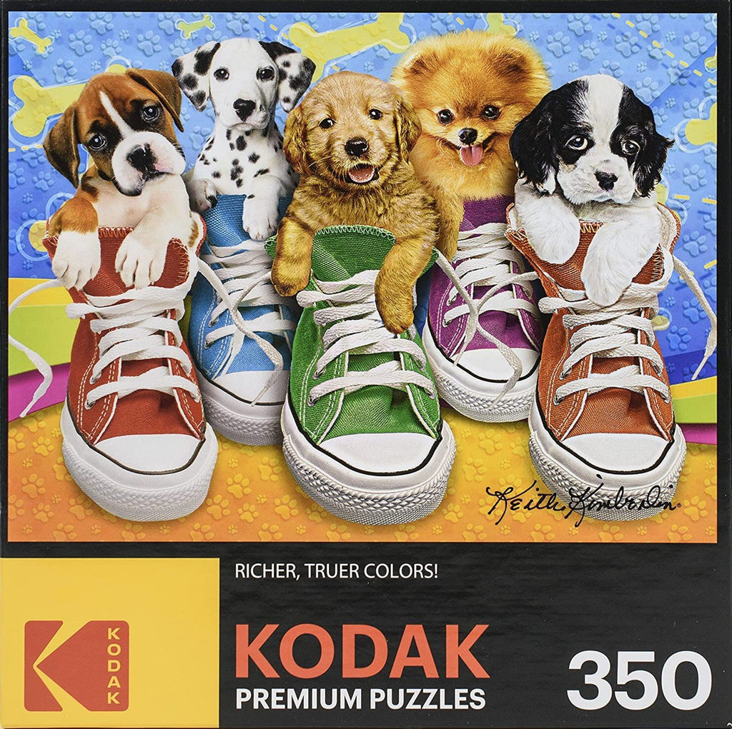 Kodak - Sneaky Pups 350 Piece Puzzle by Keith Kimberlin