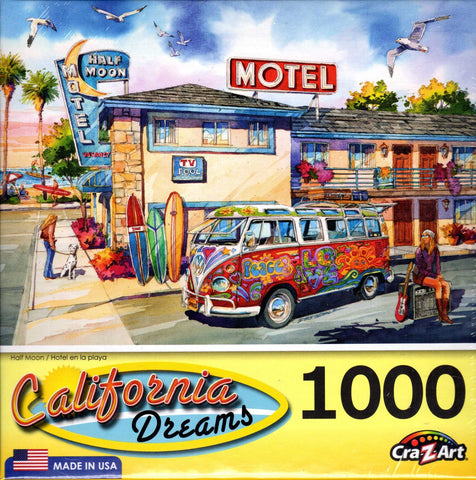 California Dreams-Half Moon 1000 Piece Puzzle