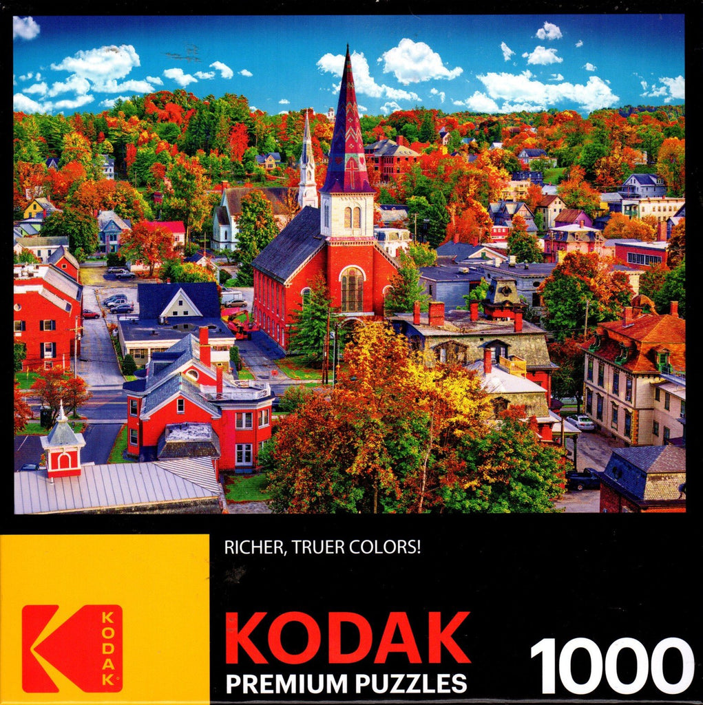 Kodak - Montpelier Vermont Townscape 1000 Piece Puzzle