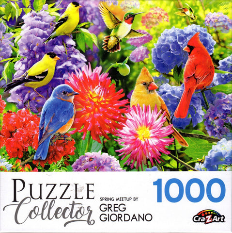 Puzzle Collector 1000 Piece Puzzle - Spring Meetup By Greg Giordano