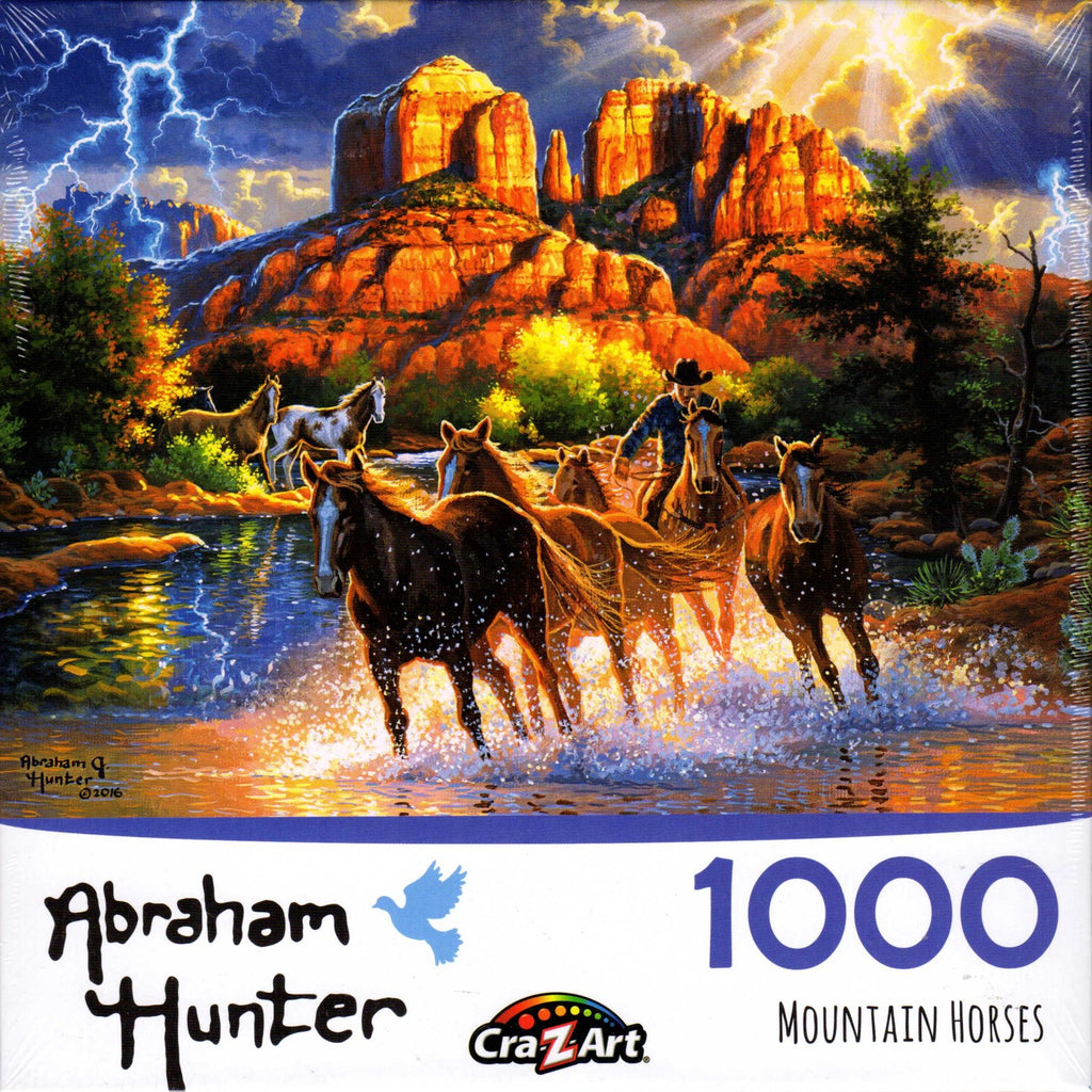 Mountain Horses 1000 Piece Puzzle
