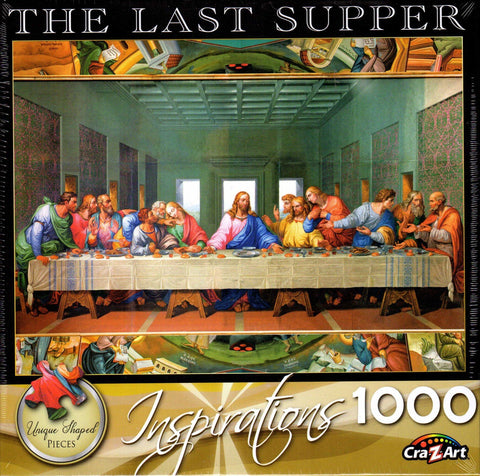 Last Supper by Giacomo Raffaelli 1000 Piece Puzzle