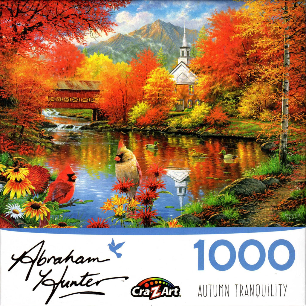 Autumn Tranquility by Abraham Hunter 1000 Piece Puzzle