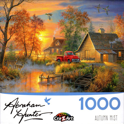 Autumn Mist by Abraham Hunter 1000 Piece Puzzle