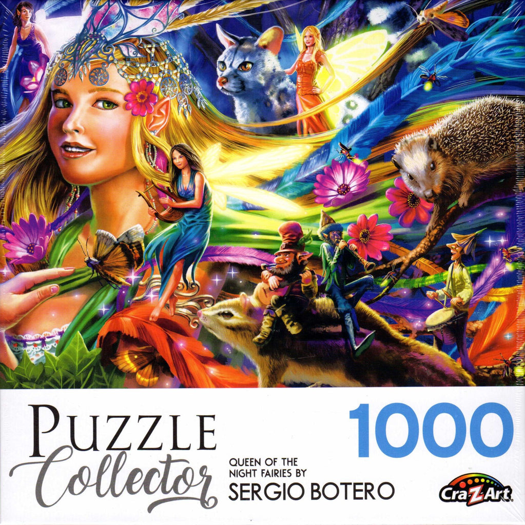 Puzzle Collector 1000 Piece Puzzle - Queen of the Night Fairies