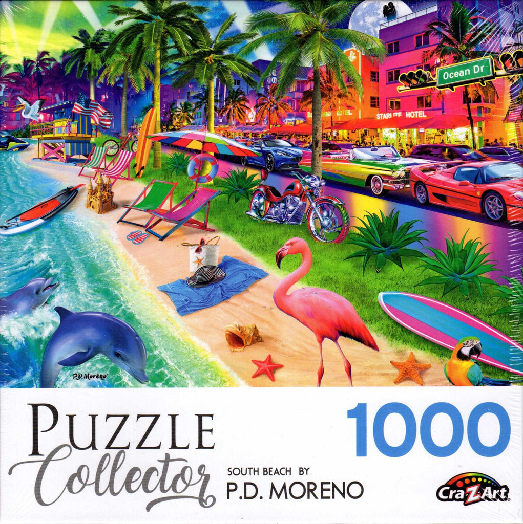 Puzzle Collector 1000 Piece Puzzle - South Beach