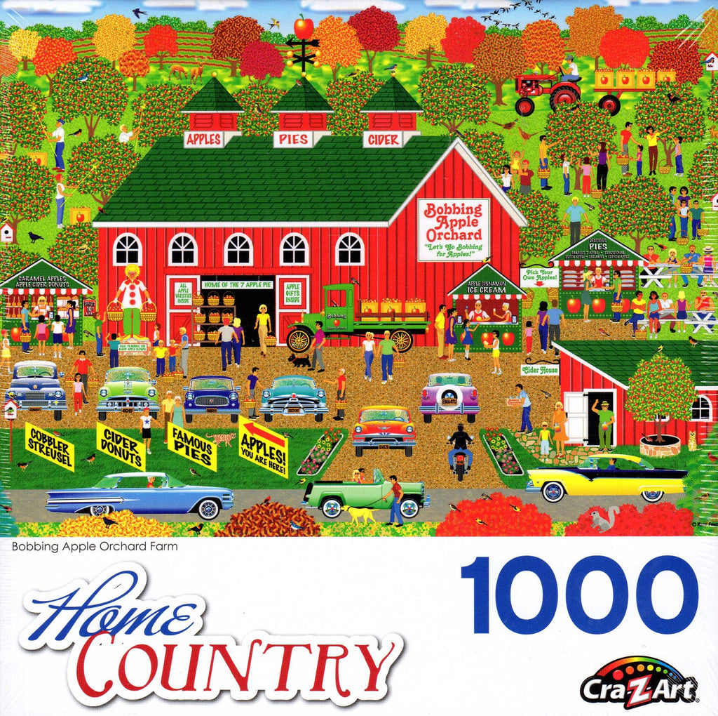 Bobbing Apple Orchard Farm by Mark Frost 1000 Piece Puzzle