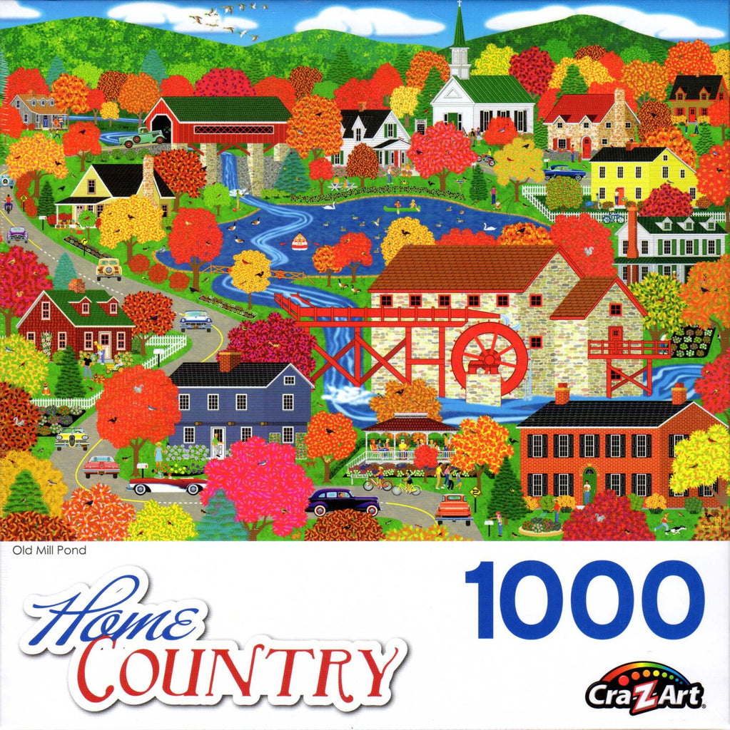 Old Mill Pond by Mark Frost 1000 Piece Puzzle