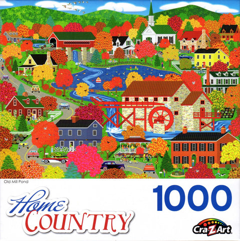 Old Mill Pond by Mark Frost 1000 Piece Puzzle
