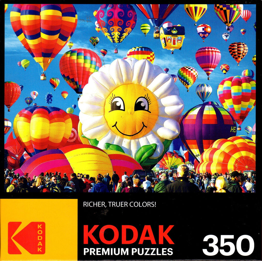 Kodak - Blooming Hot Air Balloons 350 Piece Puzzle