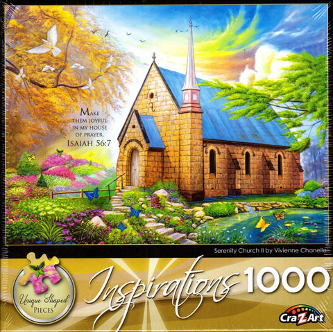 Serenity Church II by Vivienne Chanelle 1000 Piece Puzzle