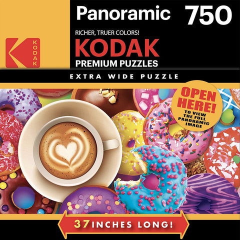 Kodak - I Love Coffee and Donuts 750 Piece Puzzle