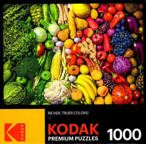 Kodak - Rainbow Superfoods 1000 Piece Puzzle