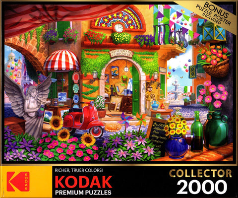 Kodak - Little Italian Curiosity Shop by Sergio Botero 2000 Piece Puzzle