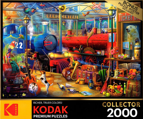 Kodak - Train Station by Eduard 2000 Piece Puzzle