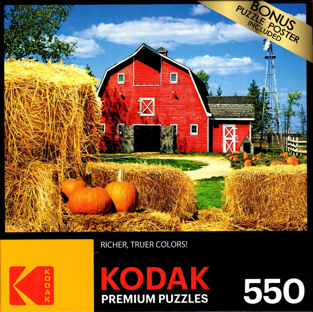 Kodak - Traditional American Farm 550 Piece Puzzle